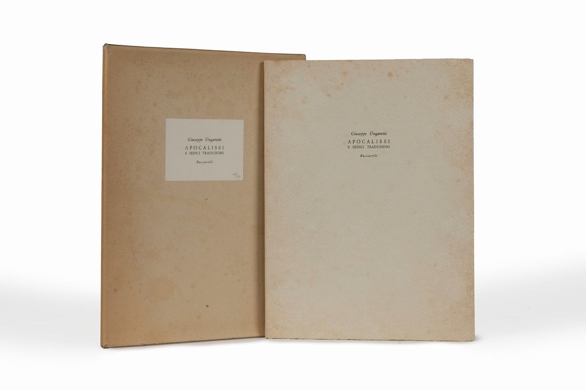Lucio Fontana - Apocalissi e Sedici Traduzioni