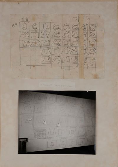 Time (1976) - Grafite su carta e stampa alla gelatina ai sali d'argento