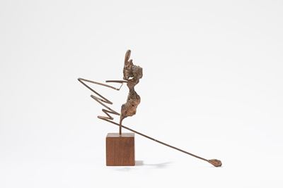 Scultura in rame e ottone