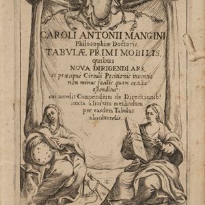 Carlo Antonio Mangini - Tabulae Primi Mobilis