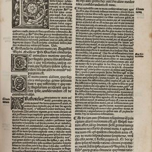 Nifo, Agostino, Nicolaus Antonius Landus - Parva Naturalia - Commentations in the book De substantia orbis - Question of corporeality
