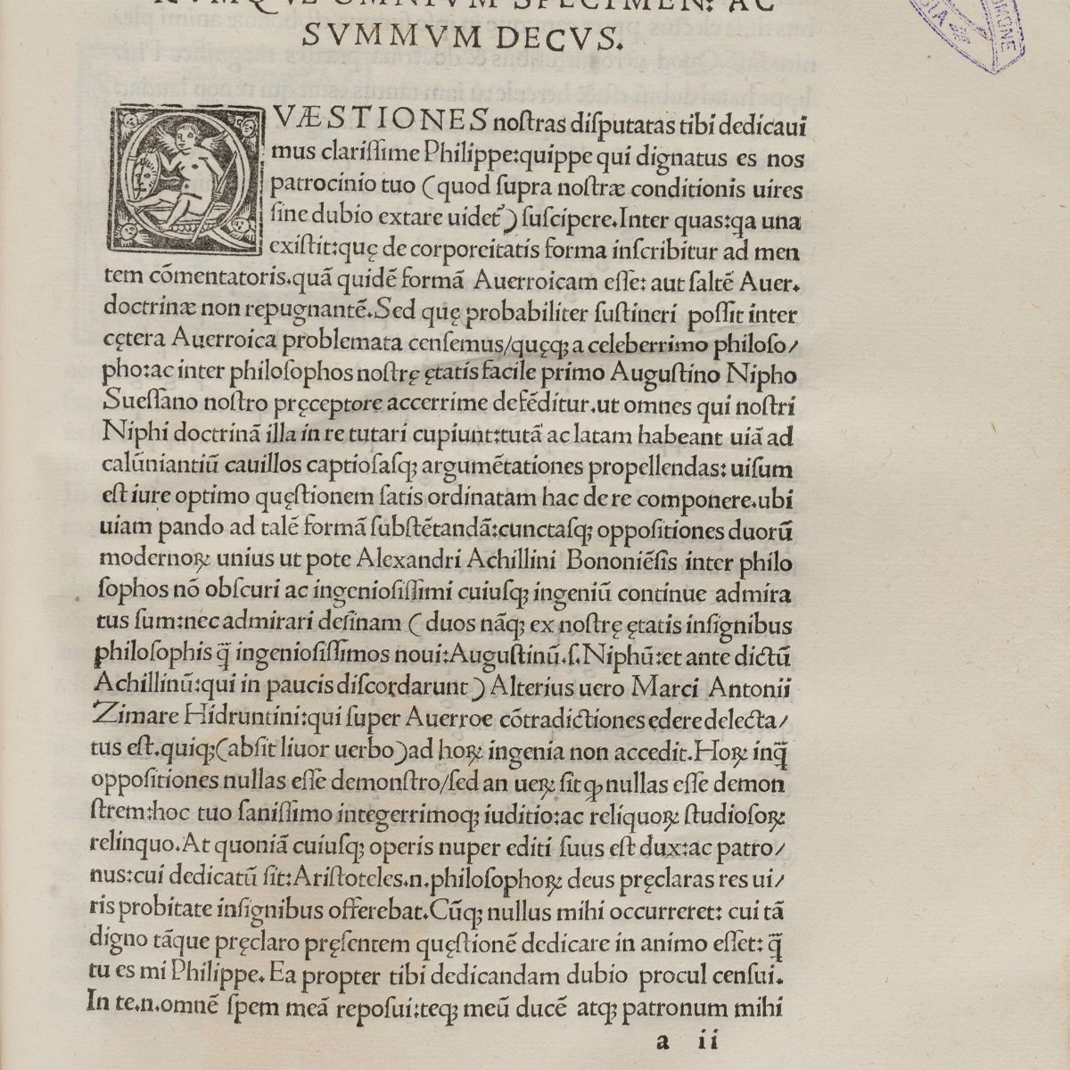 Nifo e Landus, Parva Naturalia - Commentationes in librum De substantia orbis - Quaestio de forma...