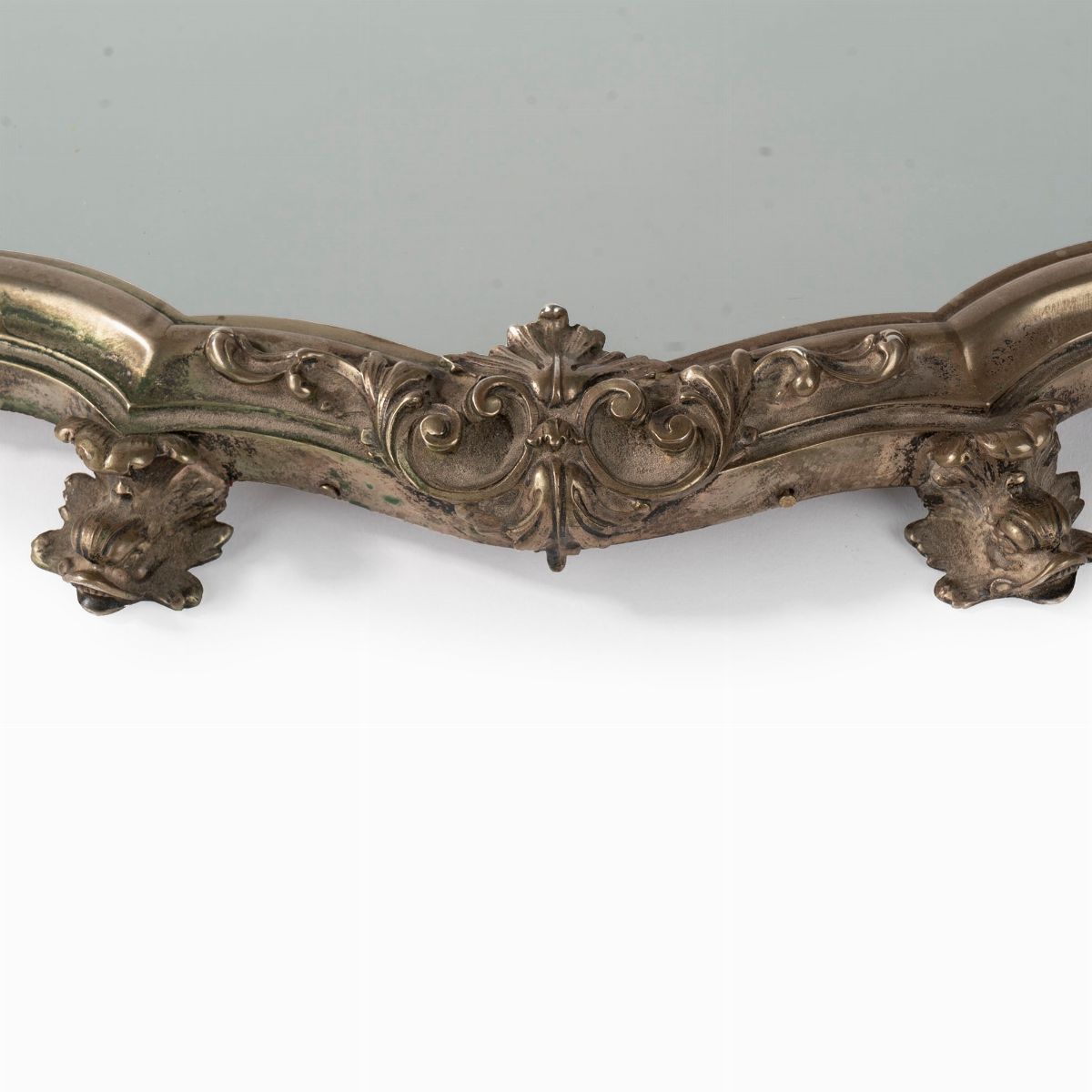 Vassoio in Argento con Specchio, Secoli XIX-XX