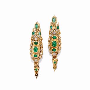 Emerald earrings