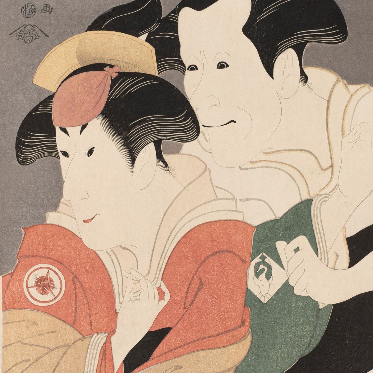 Sharaku - Sei Xilografie Raffiguranti Maschere Teatrali, Giappone, Epoca Taisho