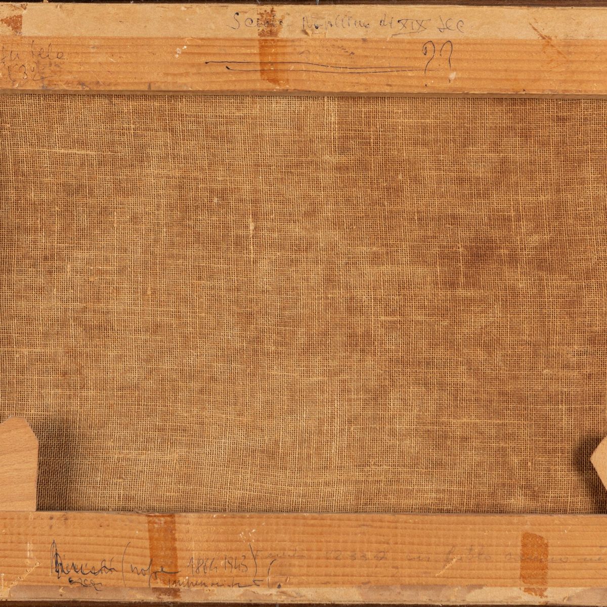 Scuola Napoletana, Fine del XIX Secolo - Inizi del XX Secolo - Barche al Chiaro di Luna