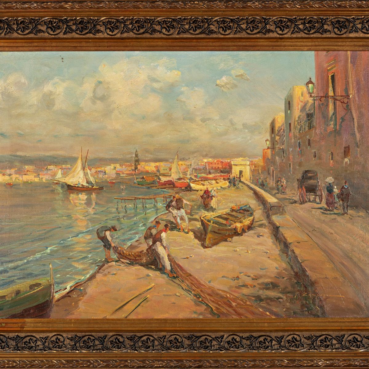 Giocondo Zampogna - Pescatori al Porto