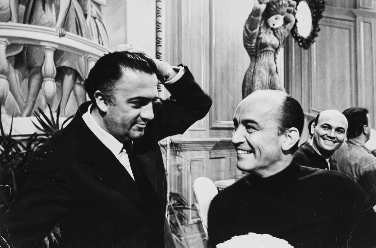 Tazio Secchiaroli - '8½', Tre stampe vintage alla gelatina ai sali d'argento