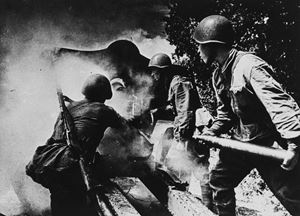 Artillerymen on the south-western front