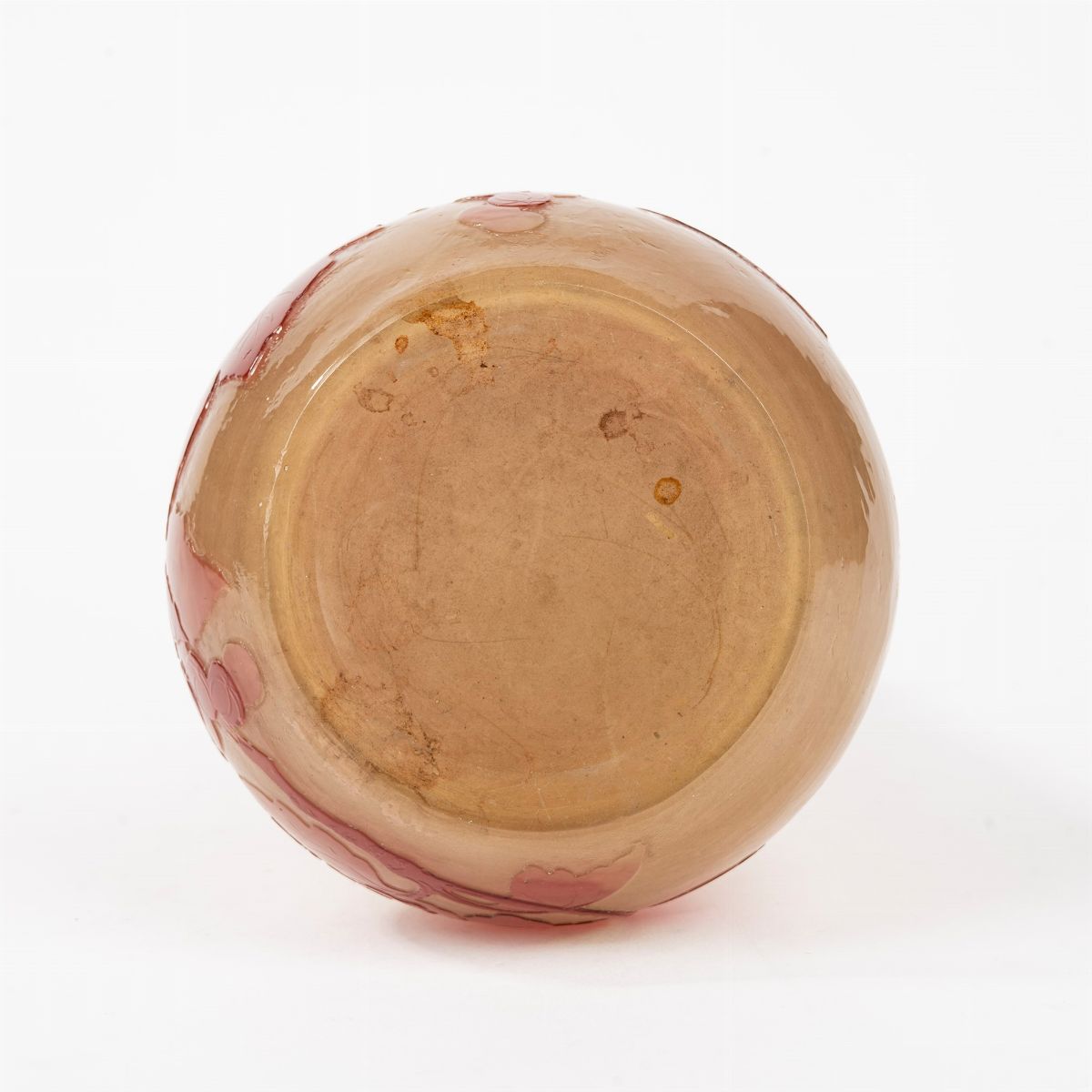 Gallè - Vaso in Vetro con Ribes, Inizi Secolo XX