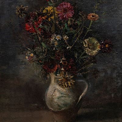 Vaso di Crisantemi
