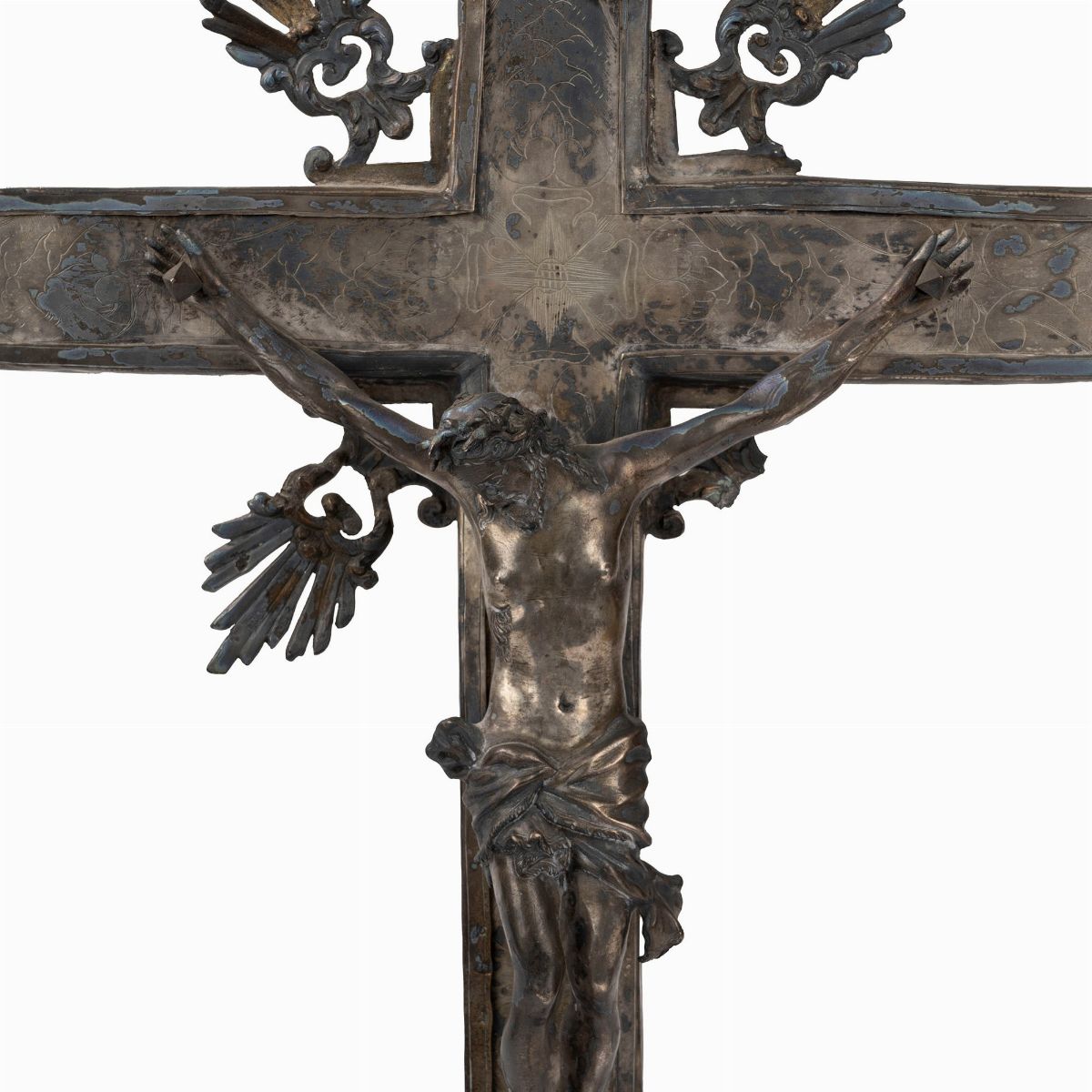Crocefisso in Argento, Napoli, Secolo XVIII