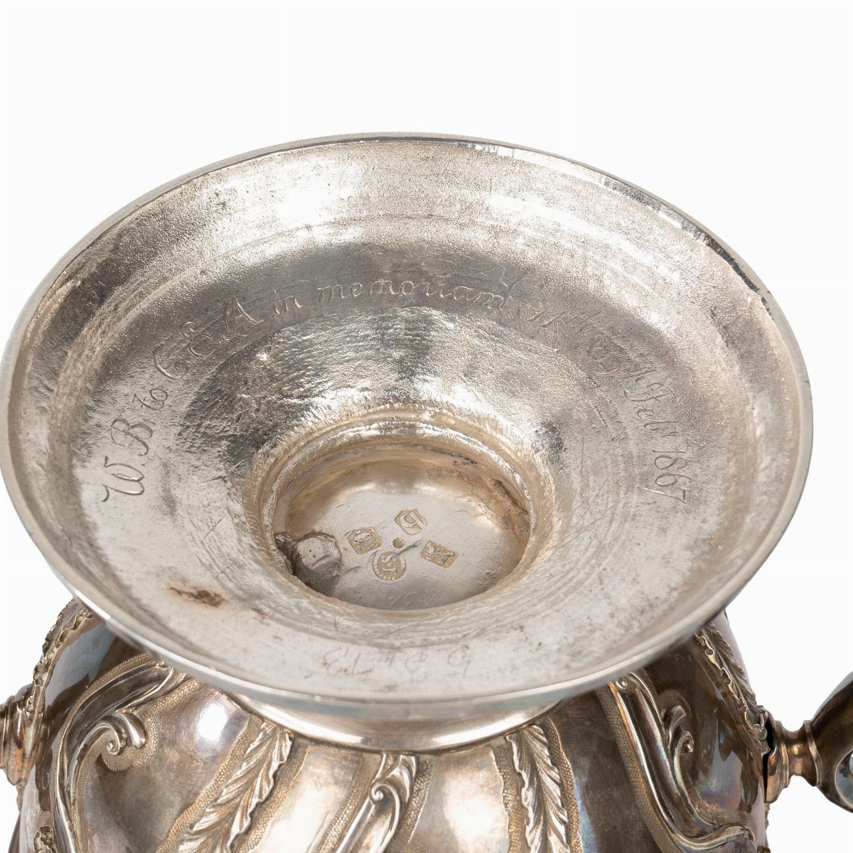 Coppa in Argento, Londra, Inghilterra 1737