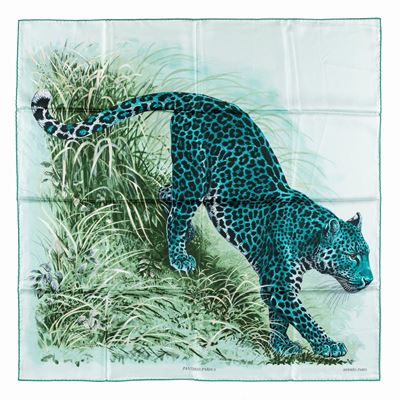 Robert Dallet, Foulard Panthera Pardus in seta, 2016