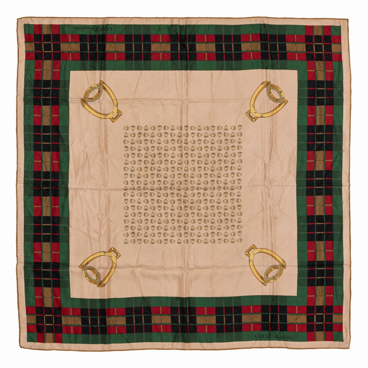 Gucci - Lotto composto da tre foulard in seta