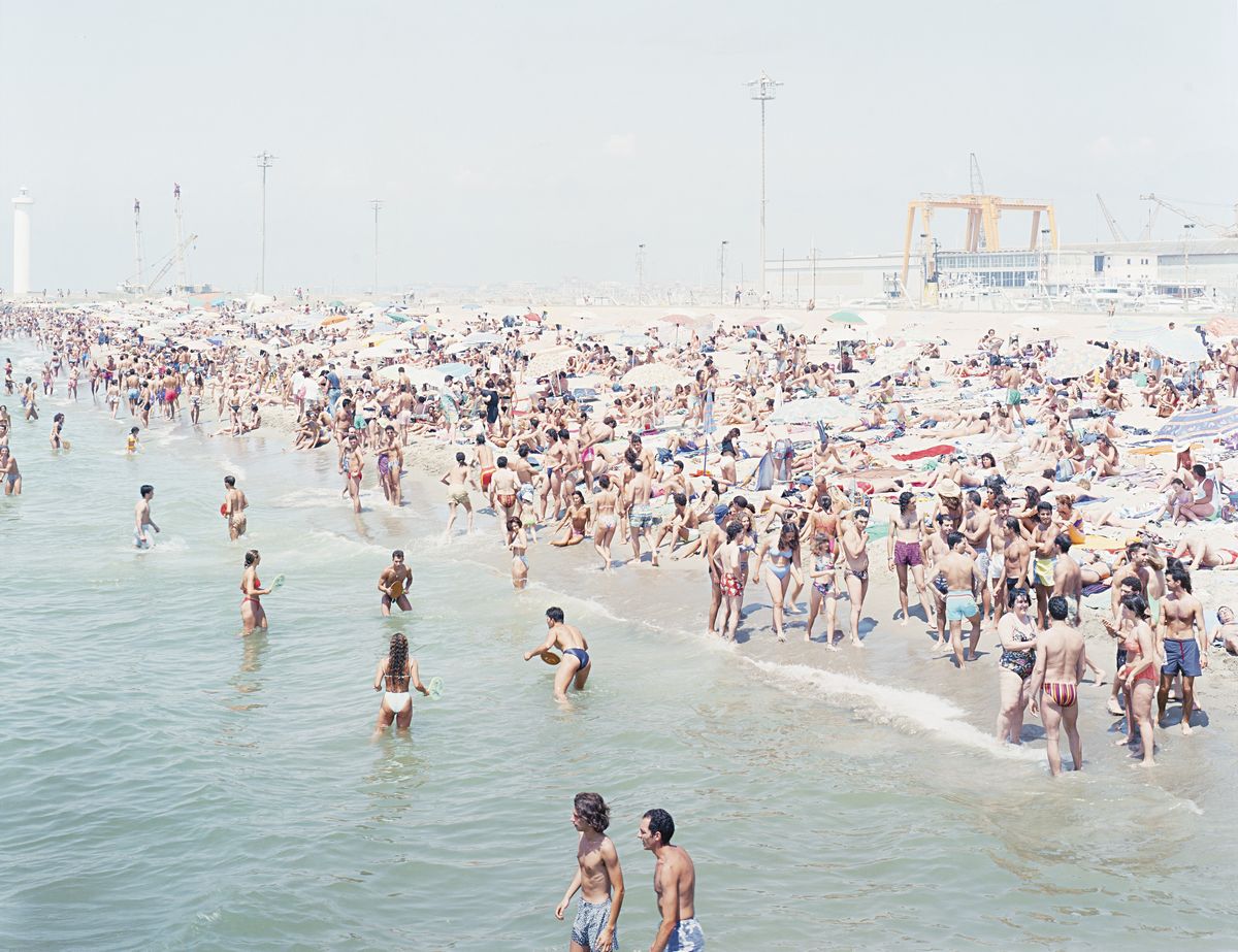 Massimo Vitali - Viareggio Sun, dalla serie 