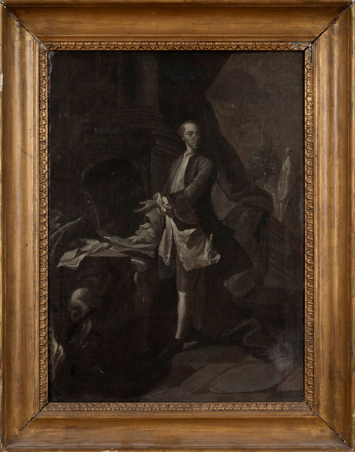 Joseph Highmore - Ritratto di gentiluomo, olio su tela