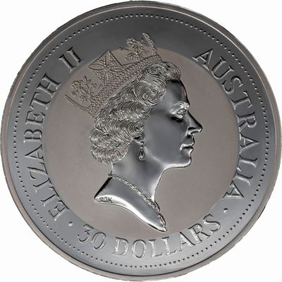 Australia, Moneta da 1 kg 'The Australian Kookaburra', 1992