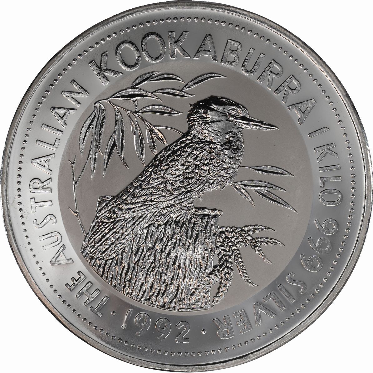 Australia, Elizabeth II, 1952-2022 - Australia, Moneta da 1 kg 'The Australian Kookaburra', 1992