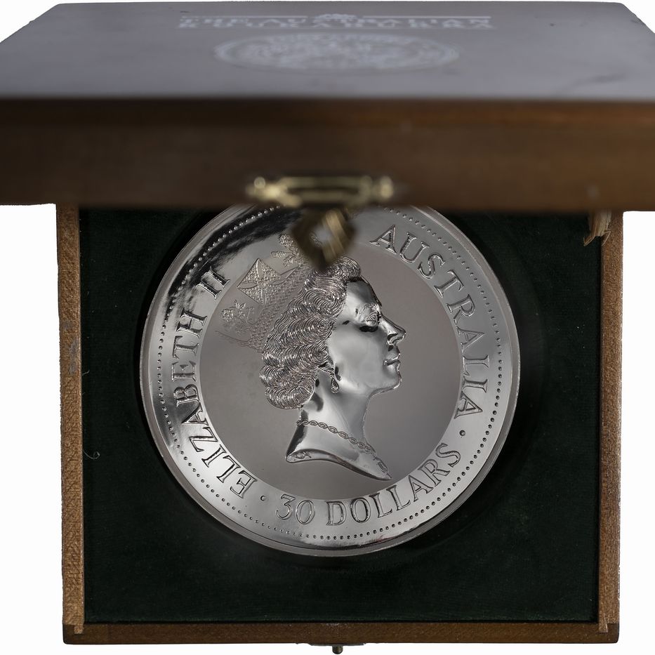 Australia, Elizabeth II, 1952-2022 - Australia, Moneta da 1 kg 'The Australian Kookaburra', 1992