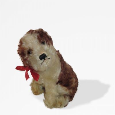 Cane Molly, statuetta in ceramica, Germania, anni '50