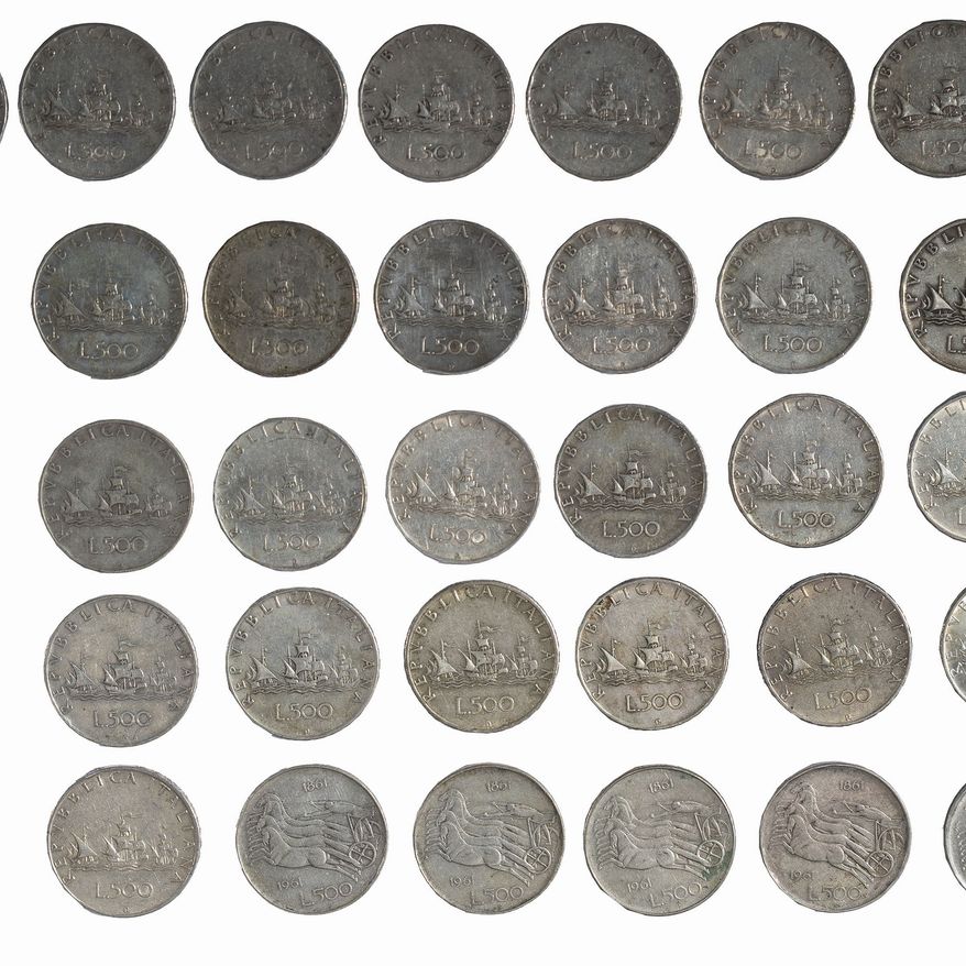 Repubblica Italiana - Lotto di 31 monete da 500 Lire