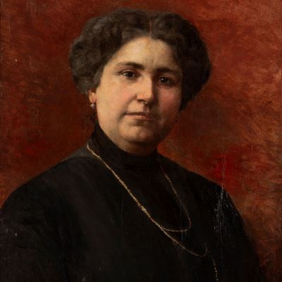 Ritratto della Moglie del Pittore, Giuseppina Giusti