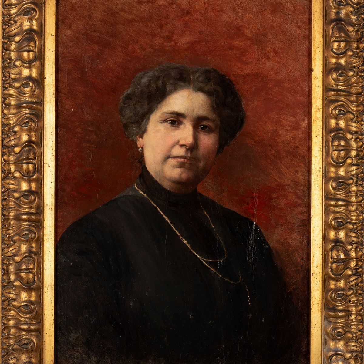 Pasquale Celommi - Ritratto della Moglie del Pittore, Giuseppina Giusti