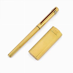 Lot of pen and lighter, Cartier