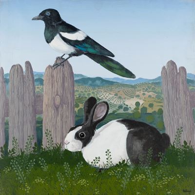 Senza titolo (olio su tela, 1994)
