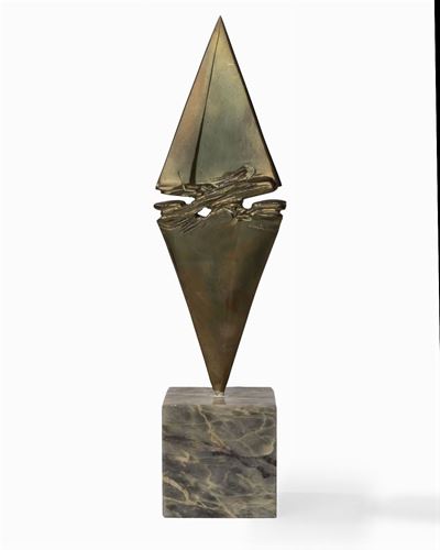 Senza titolo, bronzo unico, 1985