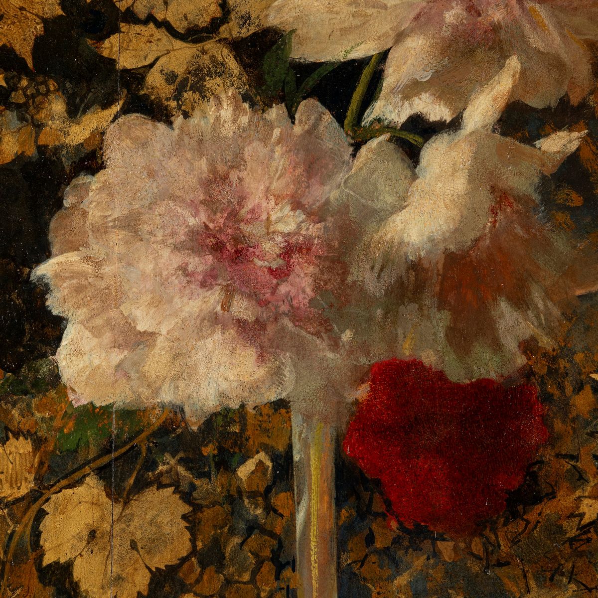 Mosè Bianchi - Vaso di Peonie