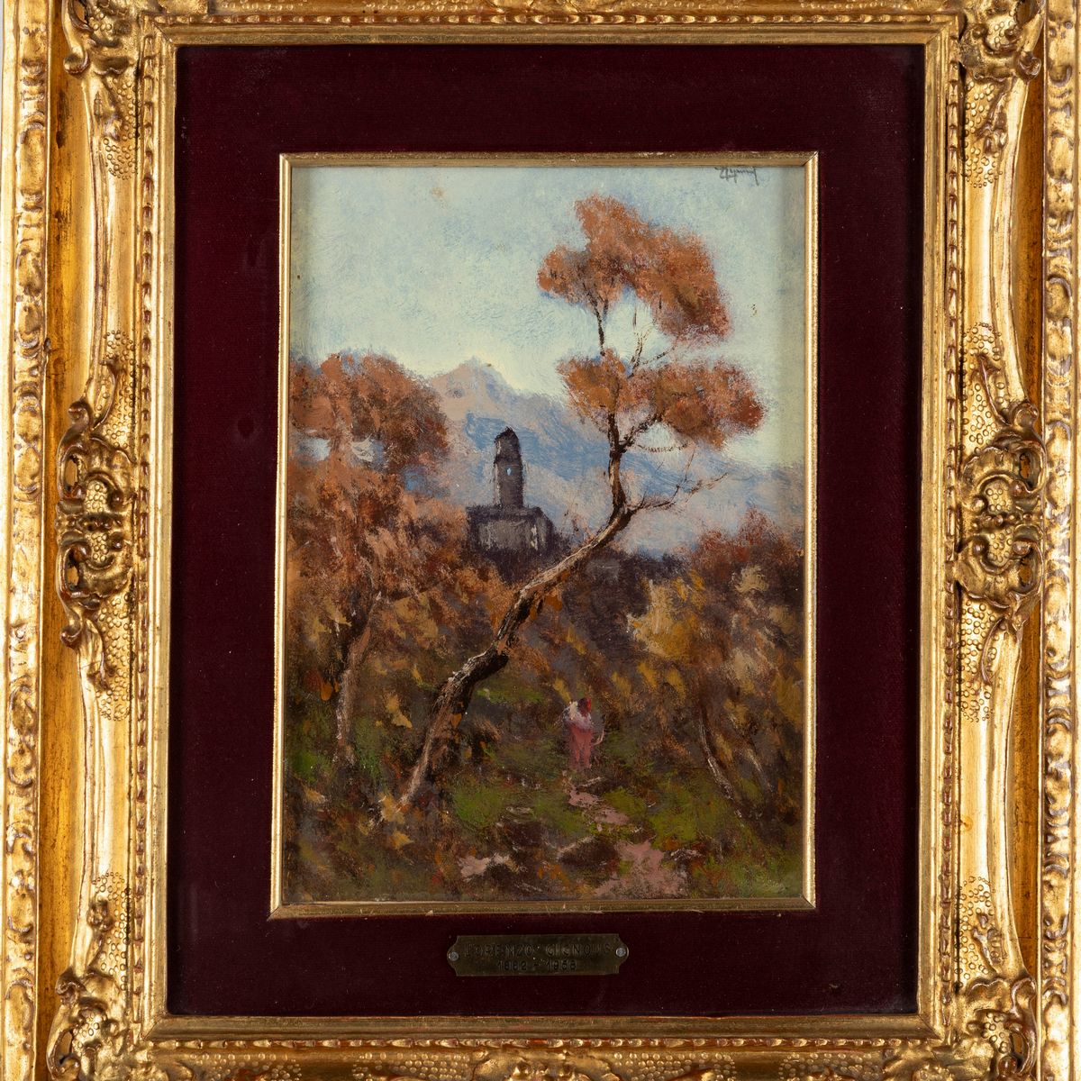 Lorenzo Gignous - La Chiesetta; Verso il Lago