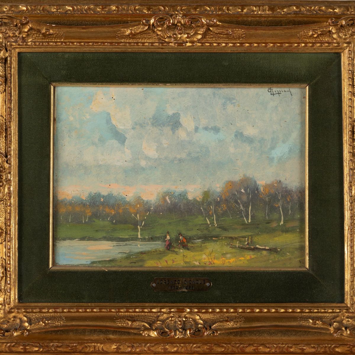 Lorenzo Gignous - La Chiesetta; Verso il Lago
