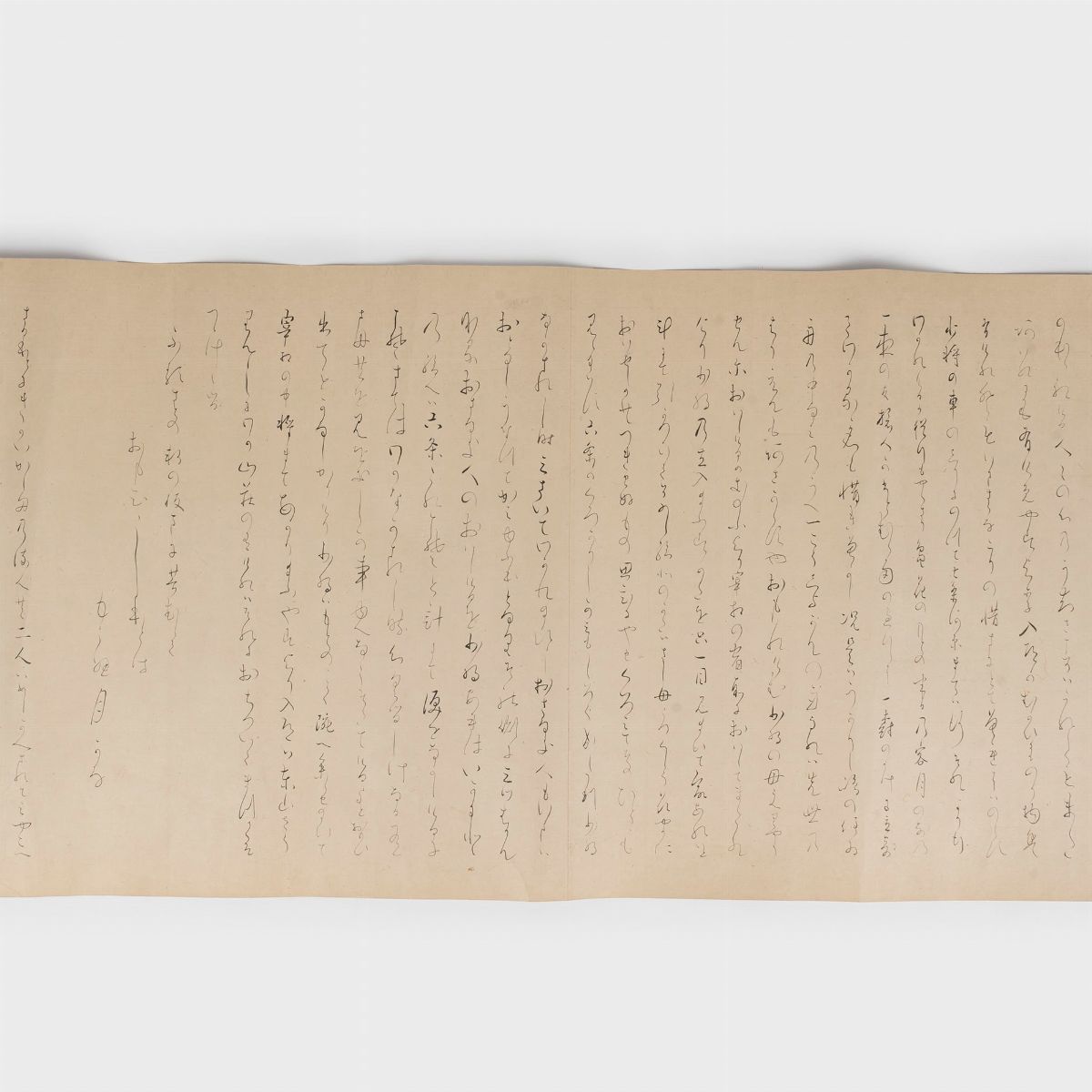 Emakimono Dipinto su Carta Raffigurante Costruzione di un Villaggio, Giappone Periodo Edo