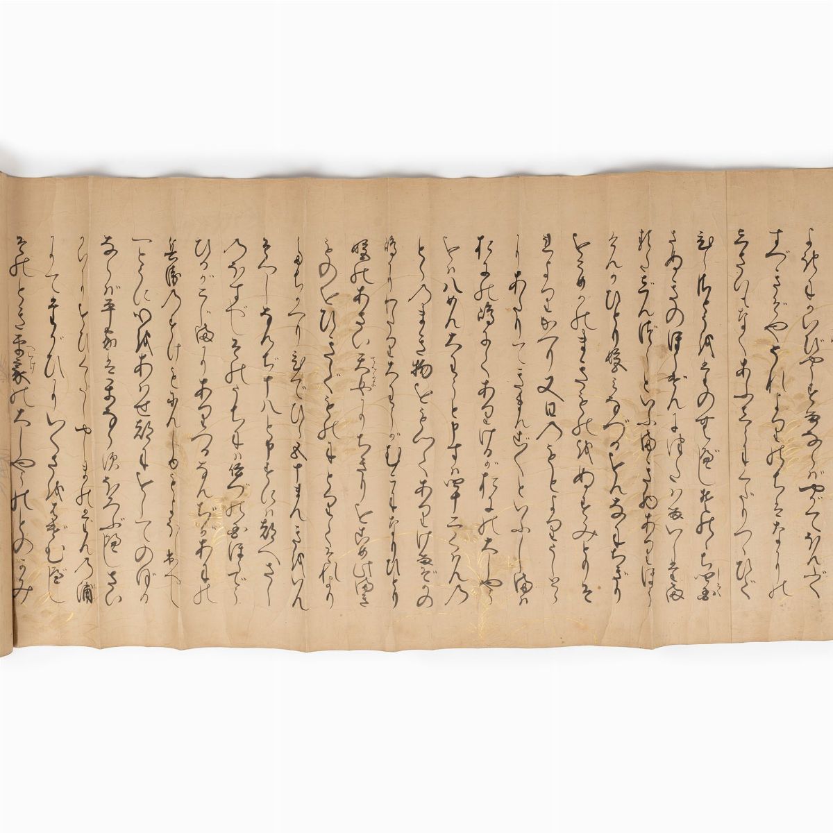 Emakimono Dipinto su Carta Raffigurante Racconto di Iniziazione, Giappone Periodo Edo