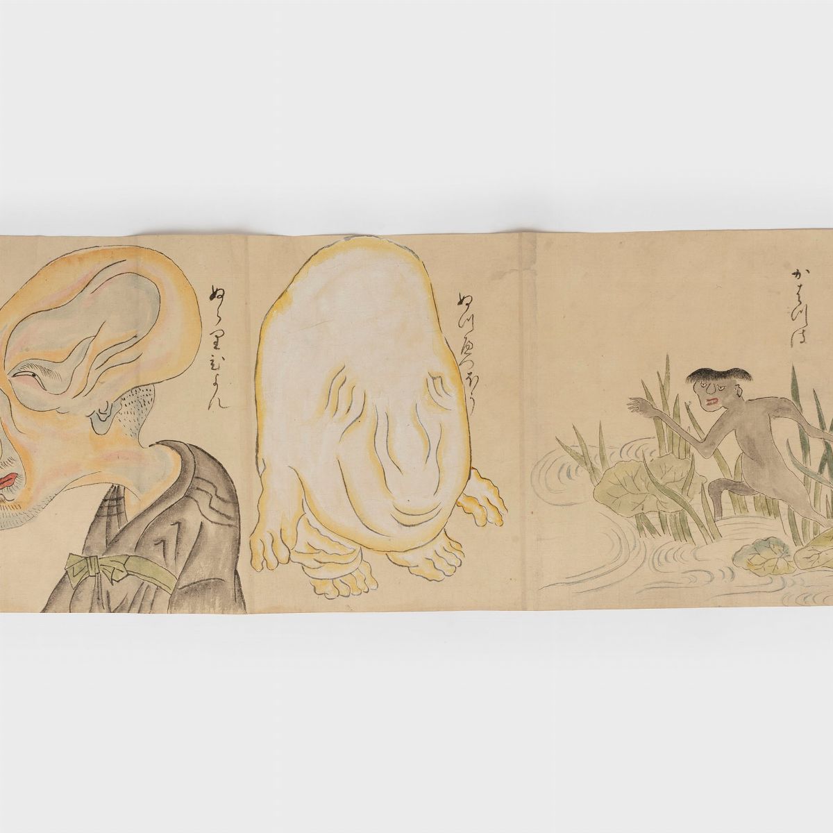 Emakimono Dipinto su Carta Raffigurante Demoni, Giappone Periodo Edo