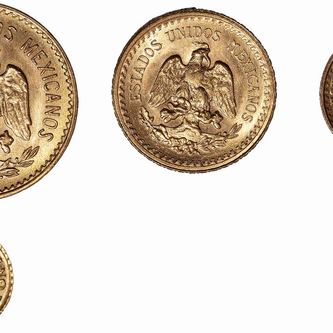 Messico, Estados Unidos Mexicanos (dal 1905) - Messico, Lotto composto da esemplari numismatici: ...