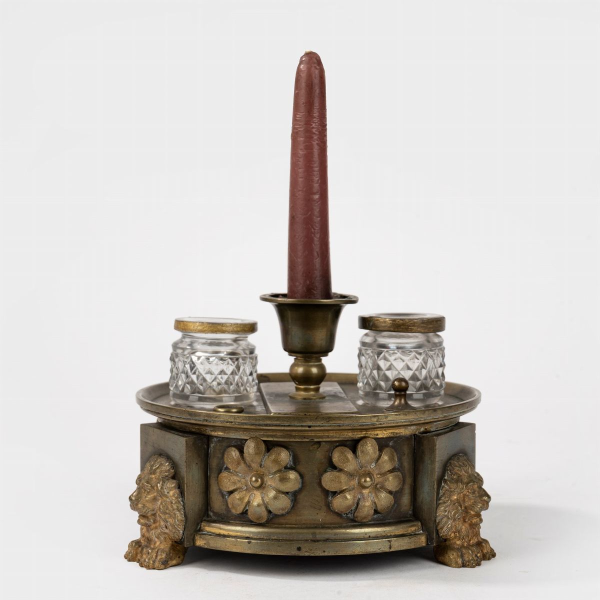Calamaio Impero in Bronzo, Secolo XIX