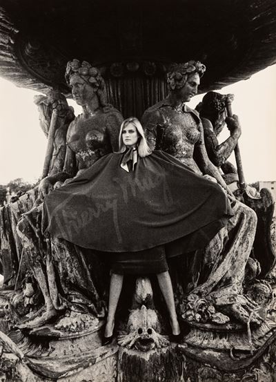Sharon in Thierry Mugler