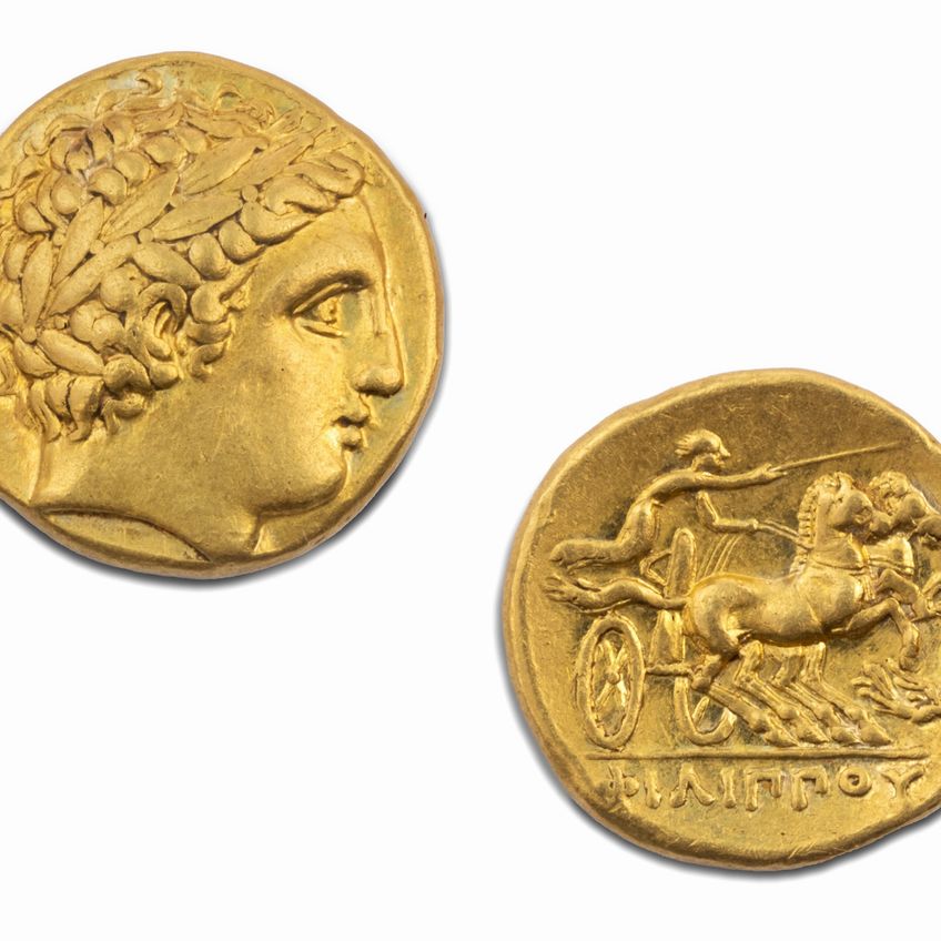 Macedonia, Filippo II, 359-336 a.C. - Macedonia, Statere, 340-328 a.C.