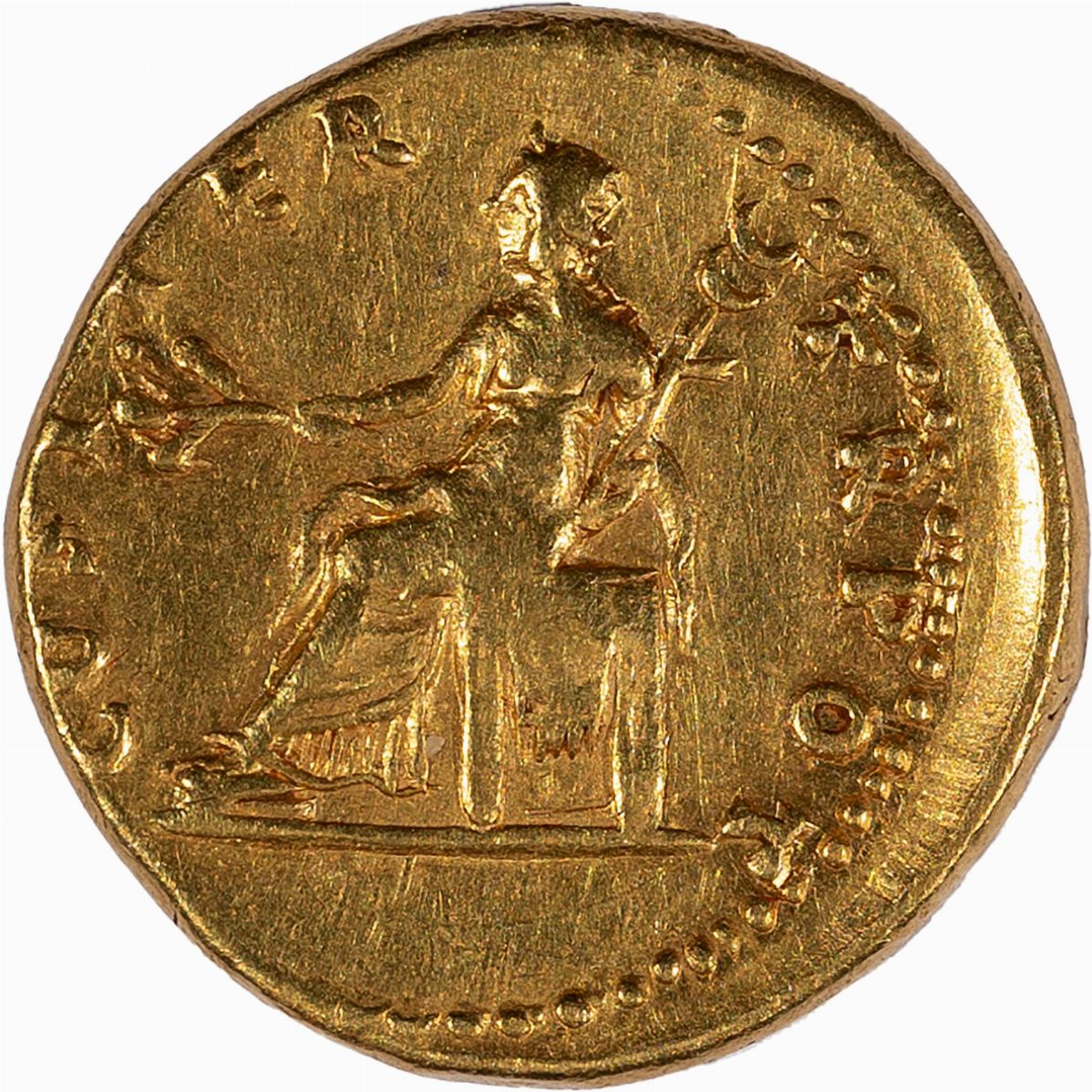 Impero Romano, Vespasiano, 69-79 D.C. - VESPASIANO, Aureo, 69-70 d.C.