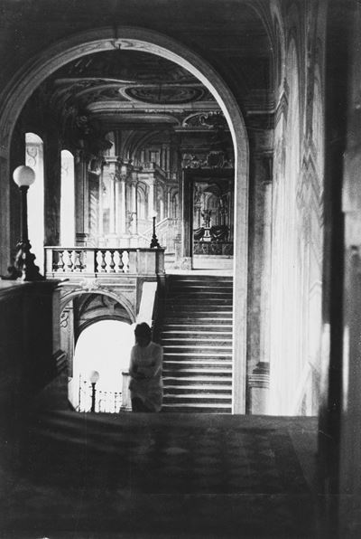 Palazzo Reale di Portici, stampa vintage alla gelatina di sali d'argento