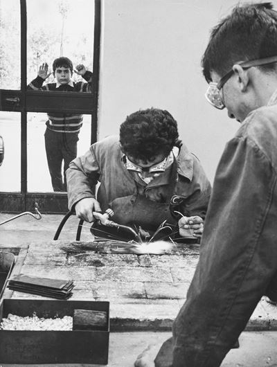 Senza titolo (Centro IFAP, Napoli), stampa vintage alla gelatina ai sali d'argento