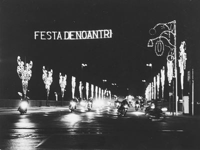 Dal film 'Roma' di Federico Fellini, stampa vintage alla gelatina ai sali d'argento
