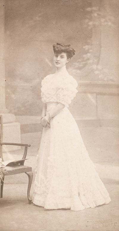 Ritratto femminile - Stampa vintage alla gelatina ai sali d'argento