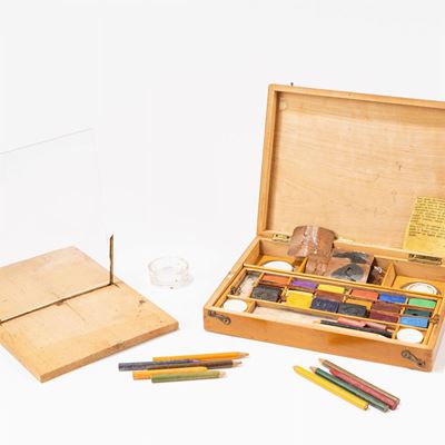 Riflettografo francese, strumento per la replicazione delle immagini, d'inizio 1900