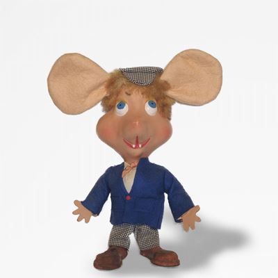 Topo Gigio, figura in stoffa degli anni '50/'60