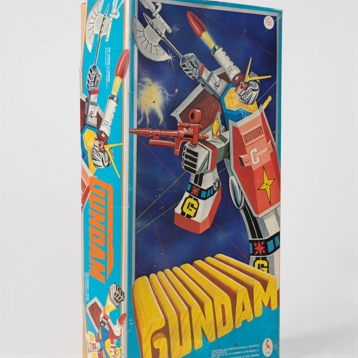 Ceppi Ratti - Mini Jumbo Gundam, plastica, anni '70, altezza cm 38