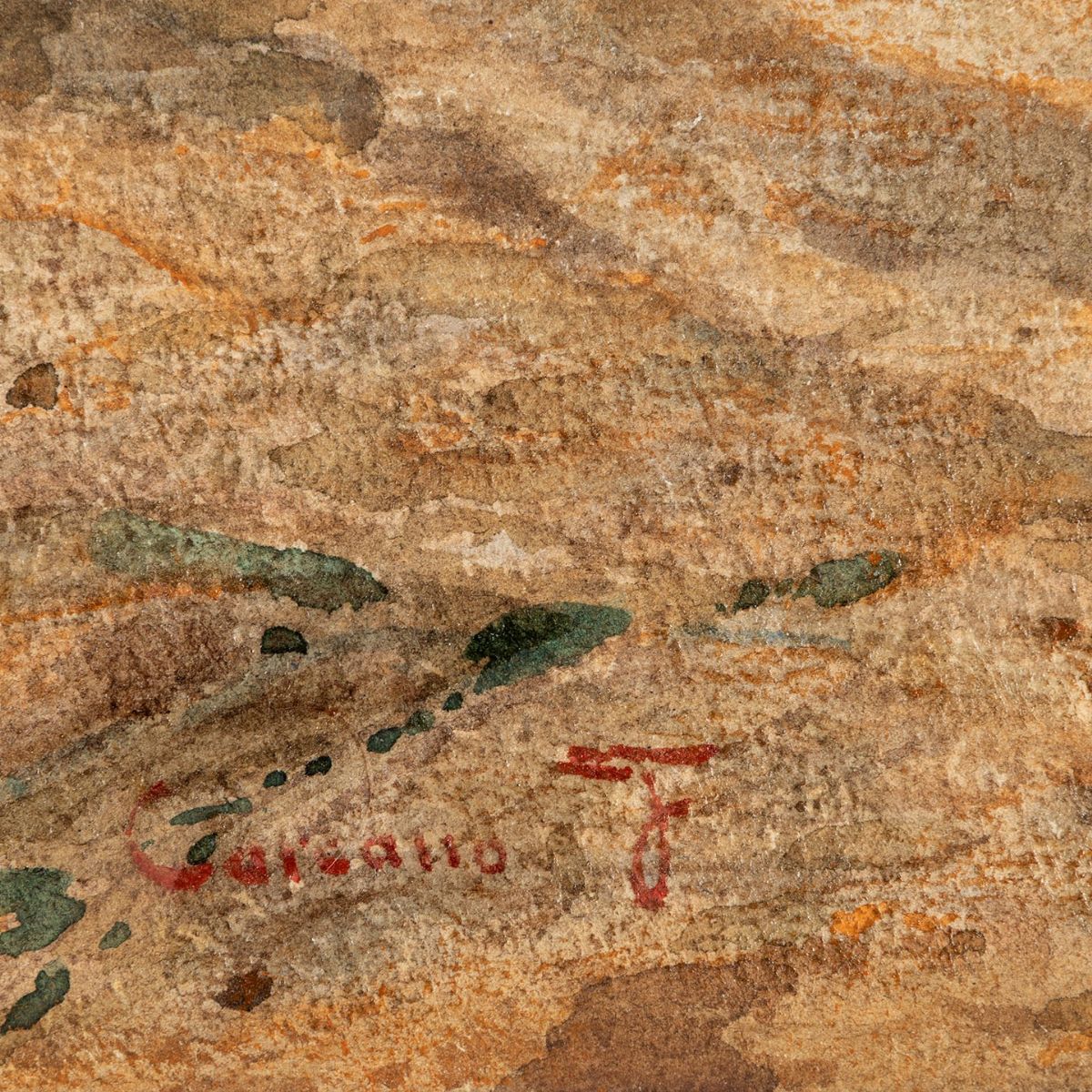 Filippo Carcano - Panorama Egiziano, la Piramide e la Sfinge